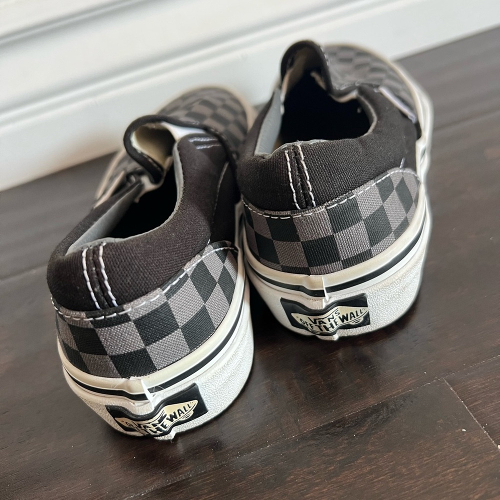 Kids Vans Checkered Slip-On Shoes - Picture 6 of 8